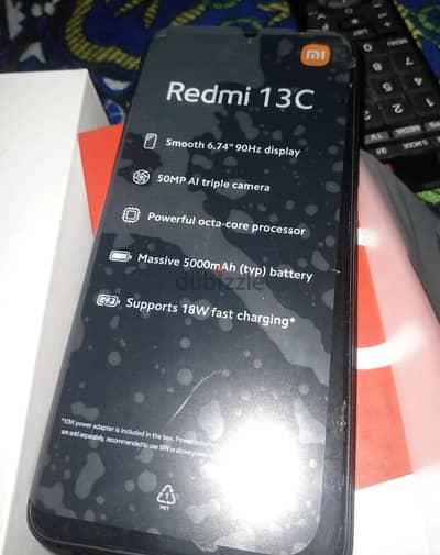 Redmi 13c with box