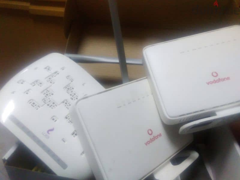 ٣ راوتر VDSL فودافون و we 0