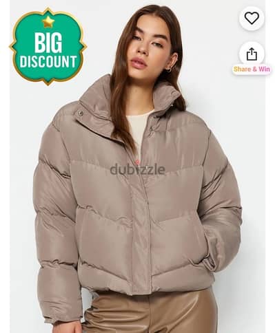 Puffer cropped Jacket