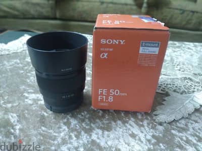 Sony FE 50mm f1.8 Lens