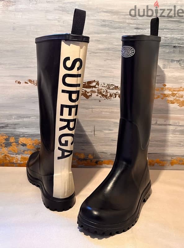 Original Rain boots  brand superga Sizes from 36 to 38 New 0