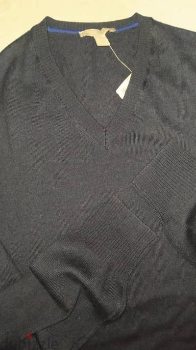 Sweater wool v neck original gap size s =m