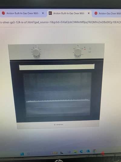 ariston 60 cm built in oven gas