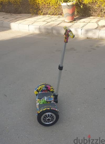 سيجواي هوفربورد - Segway Electric Scooter Hoverboard With Stick