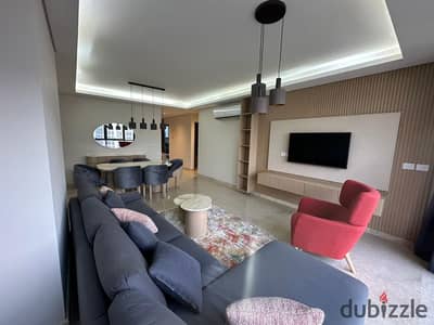 Furnished apartment for rent in Zed West, Sheikh Zayed, 165 sqm, Landscape view