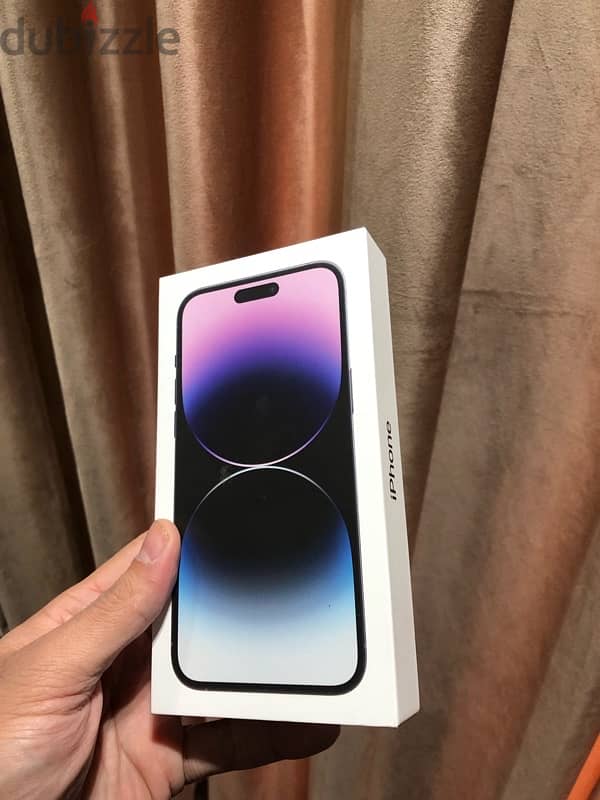 iPhone 14 Pro Max 256  جهاز جديد . . بسعر المستعمل. .  وبدون ضريبه 0