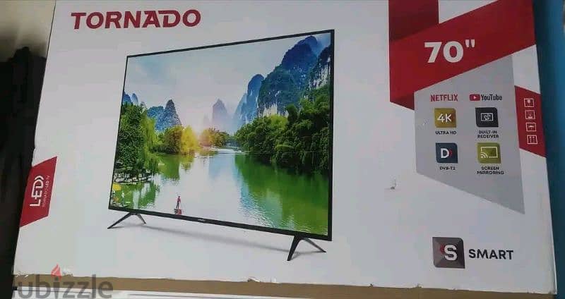 Tornado 70US1500E - 70-inch DLED 4K Smart 3