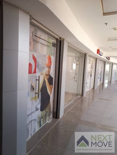 A commercial store for sale in Fifth Settlement Life Mall, with an area of ​​33 square meters