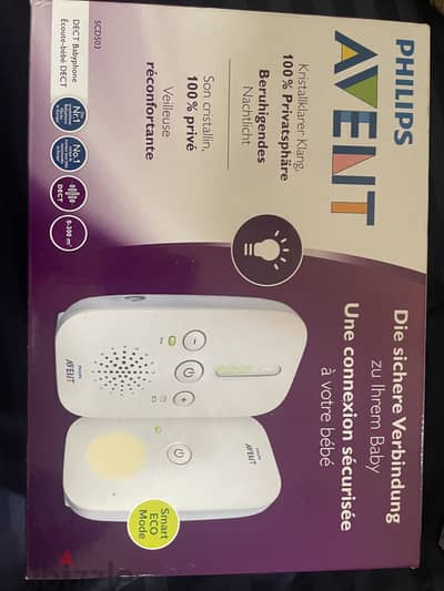 For sale brand new Philips Avent baby monitor