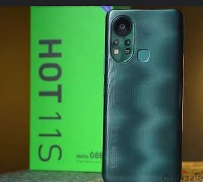 infinix hot 11s بحالة ممتازة كالجديد