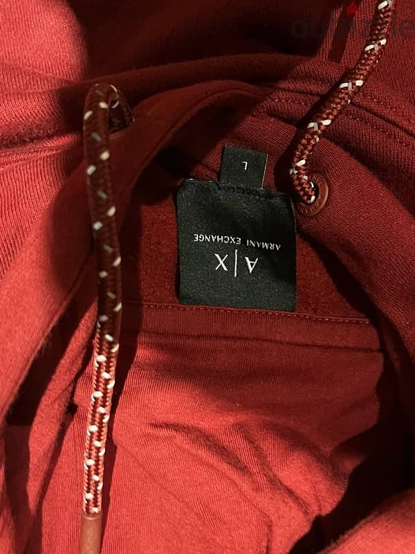 ARMANI EXCHANGE GLOW IN DARK HOODIE L 4