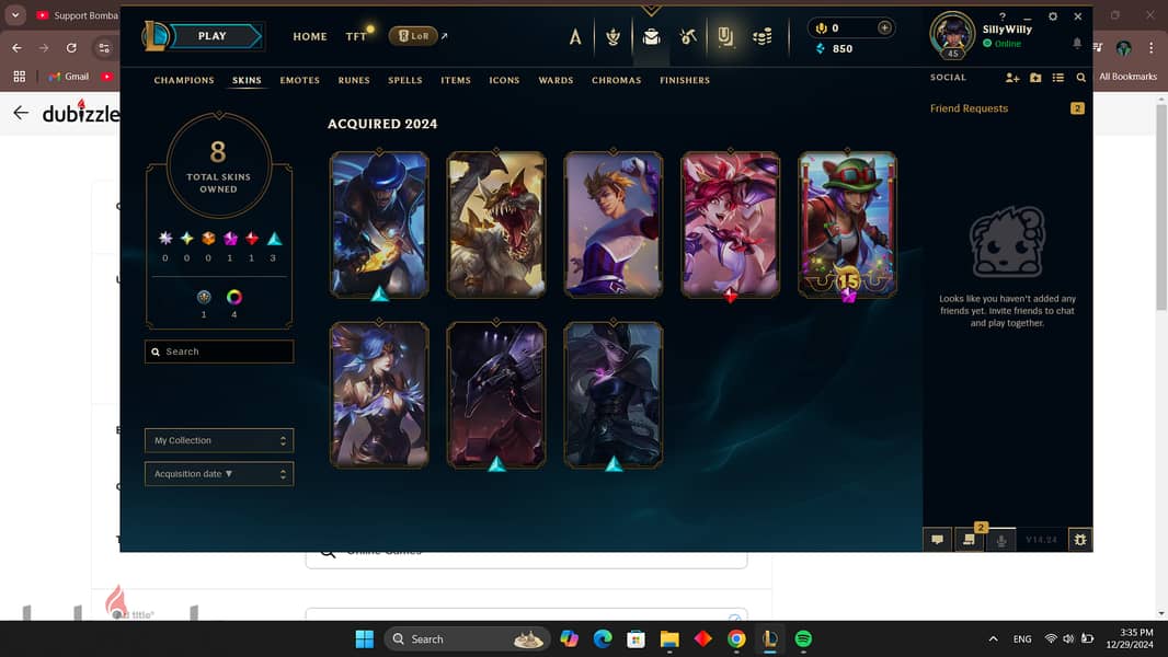 League of legends diamond account for sale 3