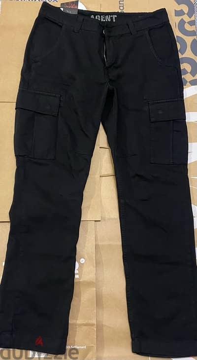 black cargo pants