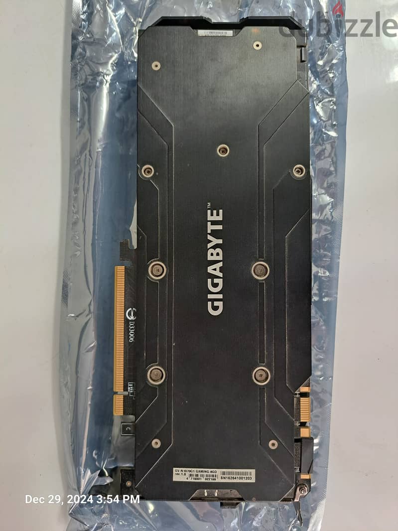 Gigabyte GTX 1070 G1 Gaming 8 GB GDDR5 1