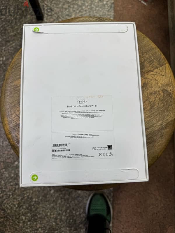 iPad 10 WiFi 64G Yellow جديد متبرشم 1