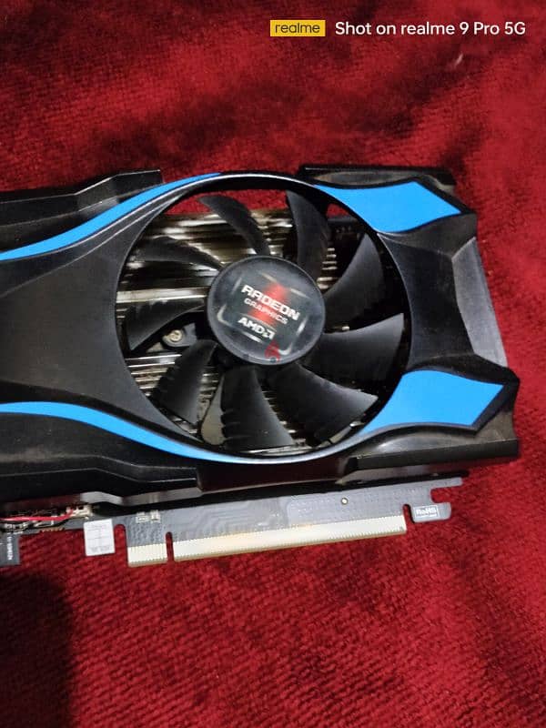 للبيع او للبدل كارت شاشه AMD RX 550  4GB DDR5 1