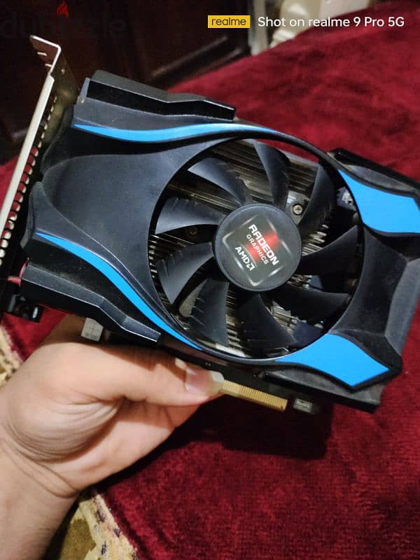 للبيع او للبدل كارت شاشه AMD RX 550  4GB DDR5 4