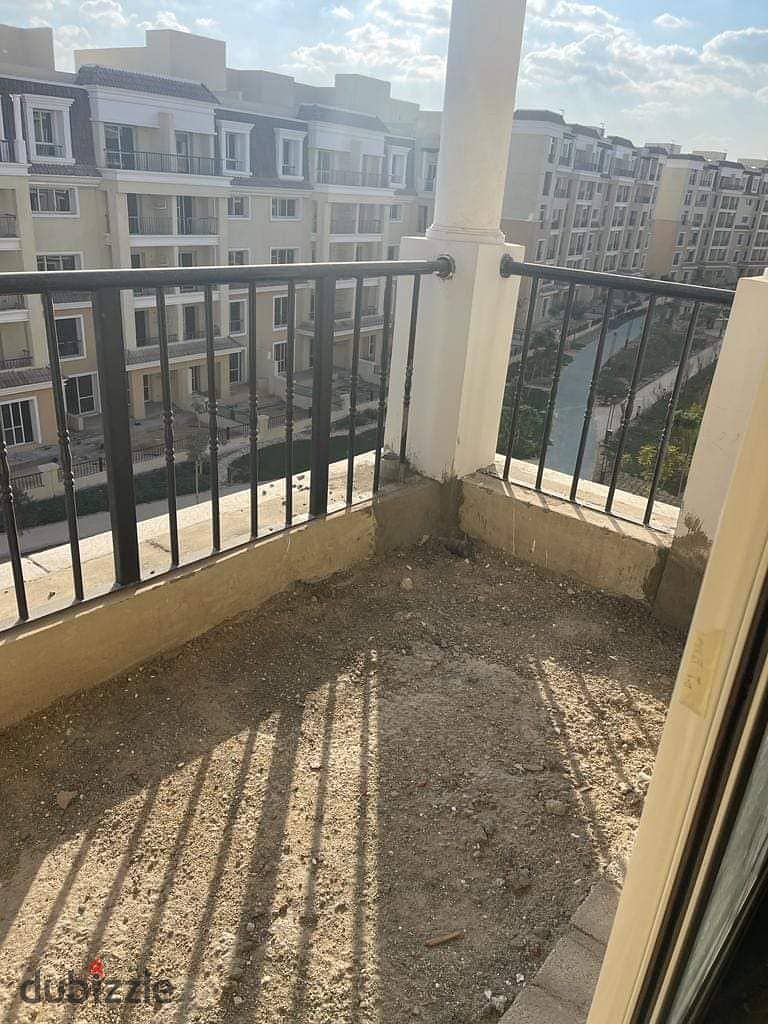 Apartment (3 rooms) for sale in installments over 8 years next to Madinaty in Sarai Compound, New Cairo 0