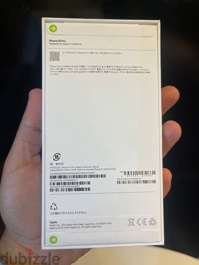 iphone 16 pro 256 Black Sealed