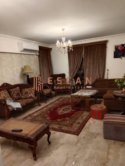 Apartment for rent furnished in Al Rehab 99 meters in front of the eastern market