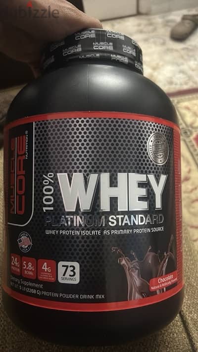 Whey Protein Isolate - Mucsle Core  واي بروتين