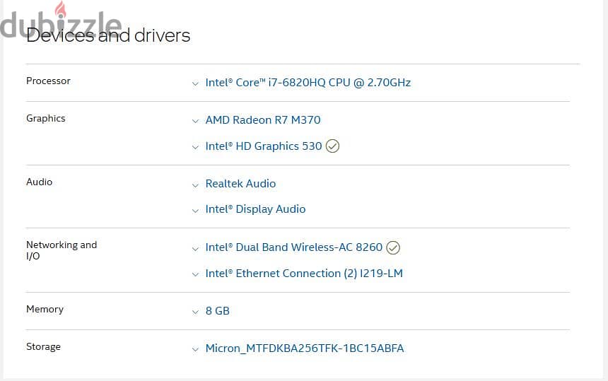 Dell Latitude E5570 ، Core™ i7 3