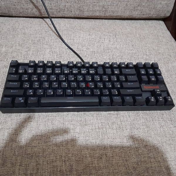 Redragon Keyboard Blue Switch Led (Red) للبيع 0