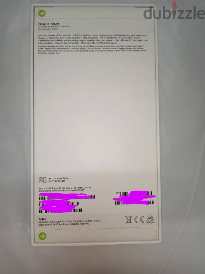 I phone 14 pro max 256 new sealed from USA 3