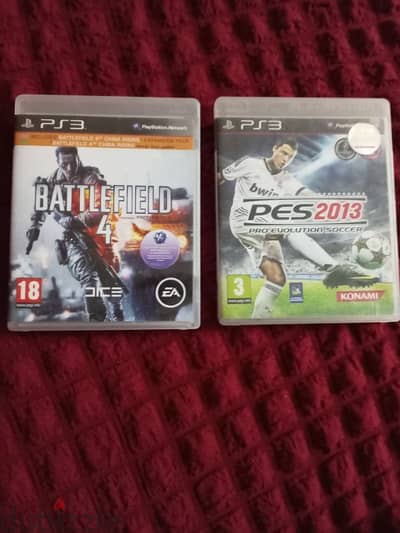 PS3 GAMES Battlefield 4, PES 2013