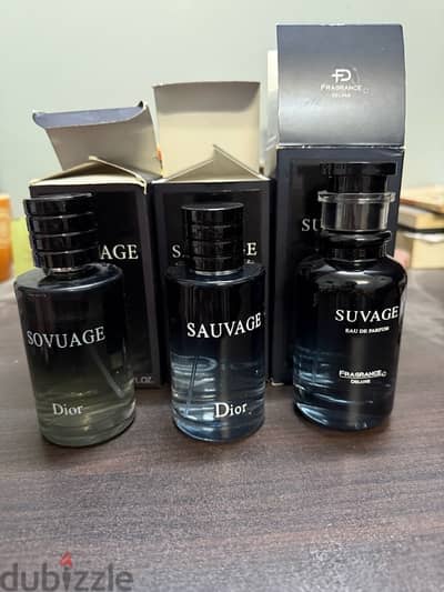 sauvage dior ٣ لم يستخدم