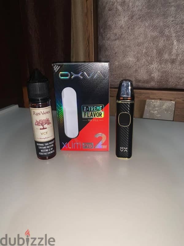 فيب اكستريم برو 2 بحاله الزيرو بمشتملاتها + Ripe Vapes VCT (Original) 0