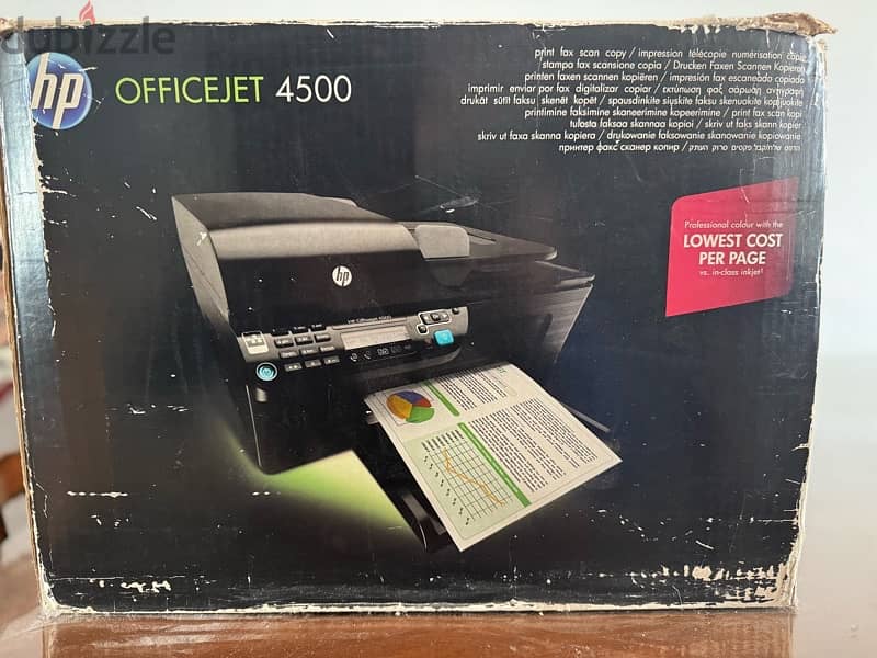 HP Officejet 4500 استعمال مرتين فقط قابل للتفاوض 2