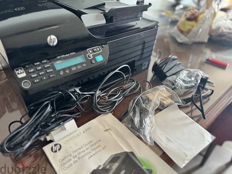 HP Officejet 4500 استعمال مرتين فقط قابل للتفاوض 4