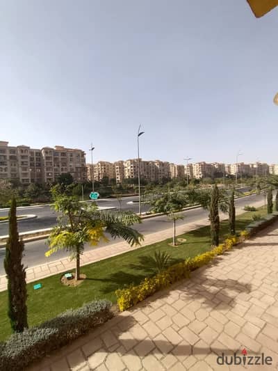 for sale in madinaty apartment 200m ready to move in B8 garden view near services area