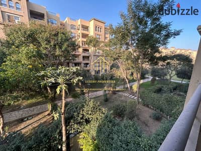 Apartment for sale in Madinaty  a reasonable price, area 265 m, view of the villas and garden, prime location in front of the club and Open