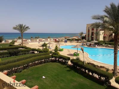 Resale chalet for immediate delivery, with two sea views and a swimming pool in La Sirena Resort, Ain Sokhna