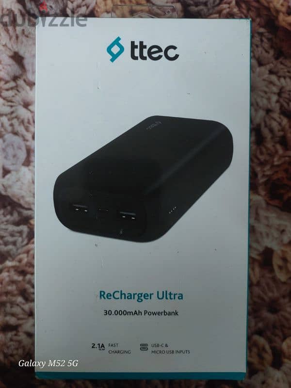 ttec 30,000mAh power bank new 0