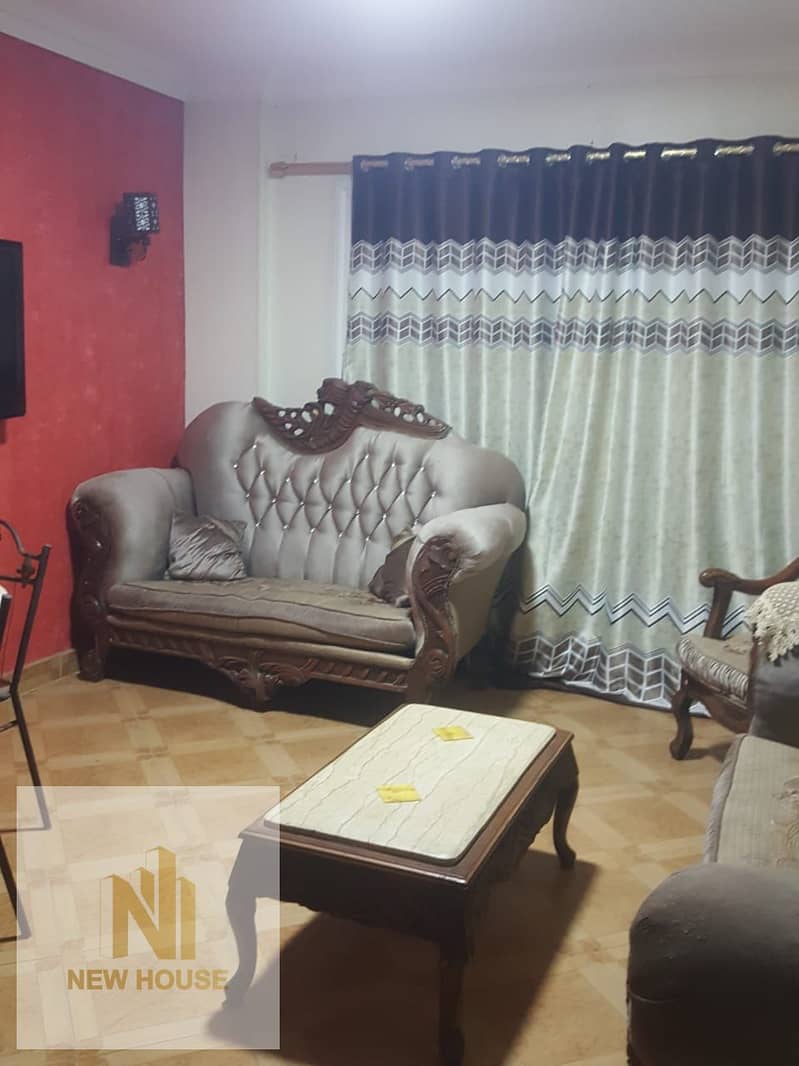 Furnished apartment for rent in Madinaty 0