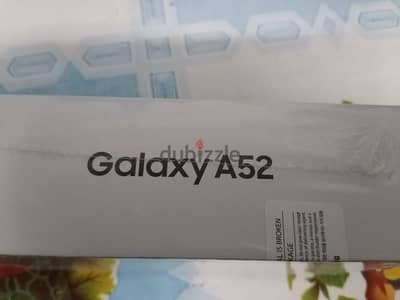 موبايل سامسونج جلاكسي A52جديد  Samsung galaxy A52 علبه متبرشمة