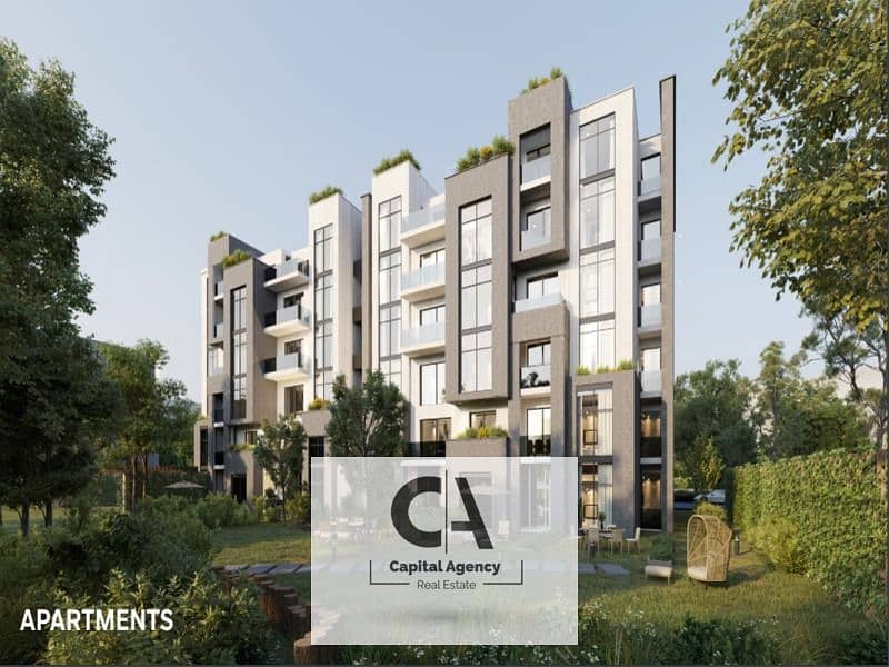 Apartment for sale in Fifth Settlement directly in front of Hyde Park Compound in New Cairo | Only 5% down payment New launch * Ivoire East * 0