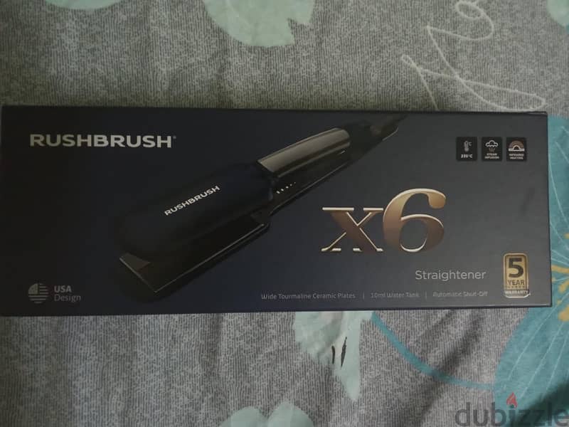 Rush Brush X6 + Mienta Curling Iron 1