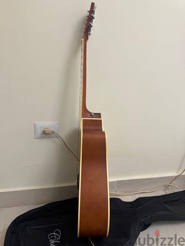 acoustic/electric guitar chard ed15 2