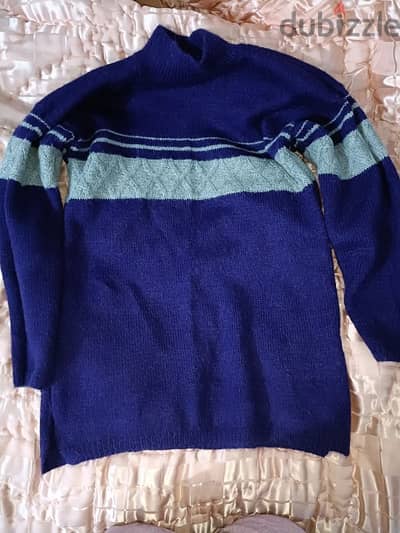 بلوفر صوف سميك pullover sweater