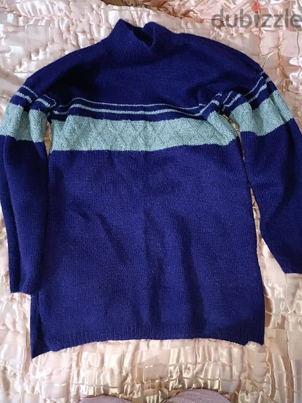 بلوفر صوف سميك pullover sweater 0