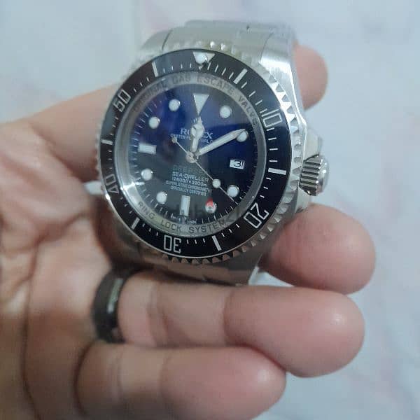 Rolex deep sea bleu mirror 0riginal whatsapp 01142249766 3