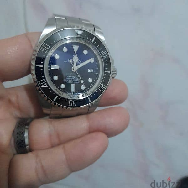 Rolex deep sea bleu mirror 0riginal whatsapp 01142249766 4