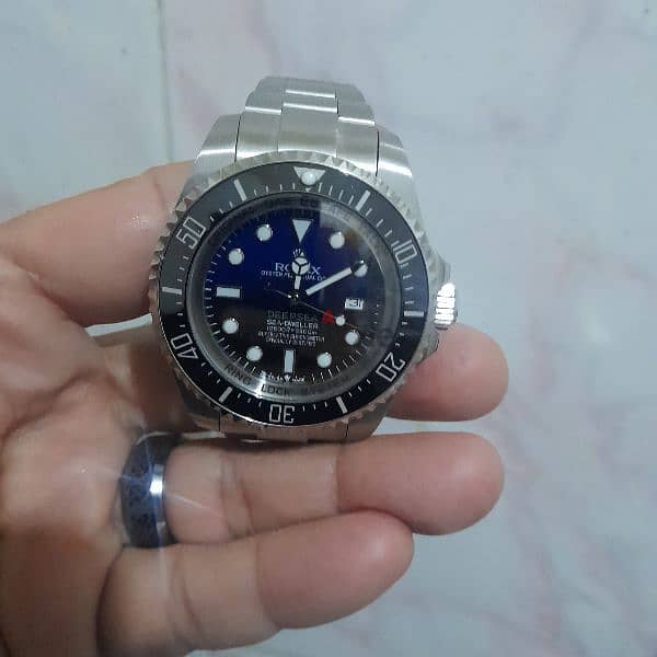 Rolex deep sea bleu mirror 0riginal whatsapp 01142249766 5