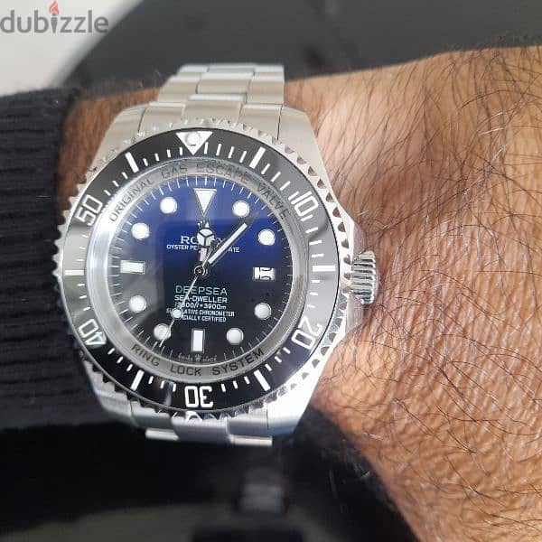 Rolex deep sea bleu mirror 0riginal whatsapp 01142249766 9