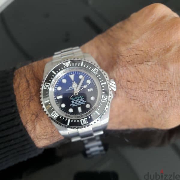 Rolex deep sea bleu mirror 0riginal whatsapp 01142249766 13