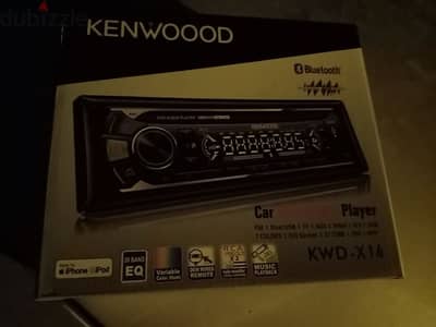 كاسيت Kenwood x16 مستعمل من ٥ ايام فقط